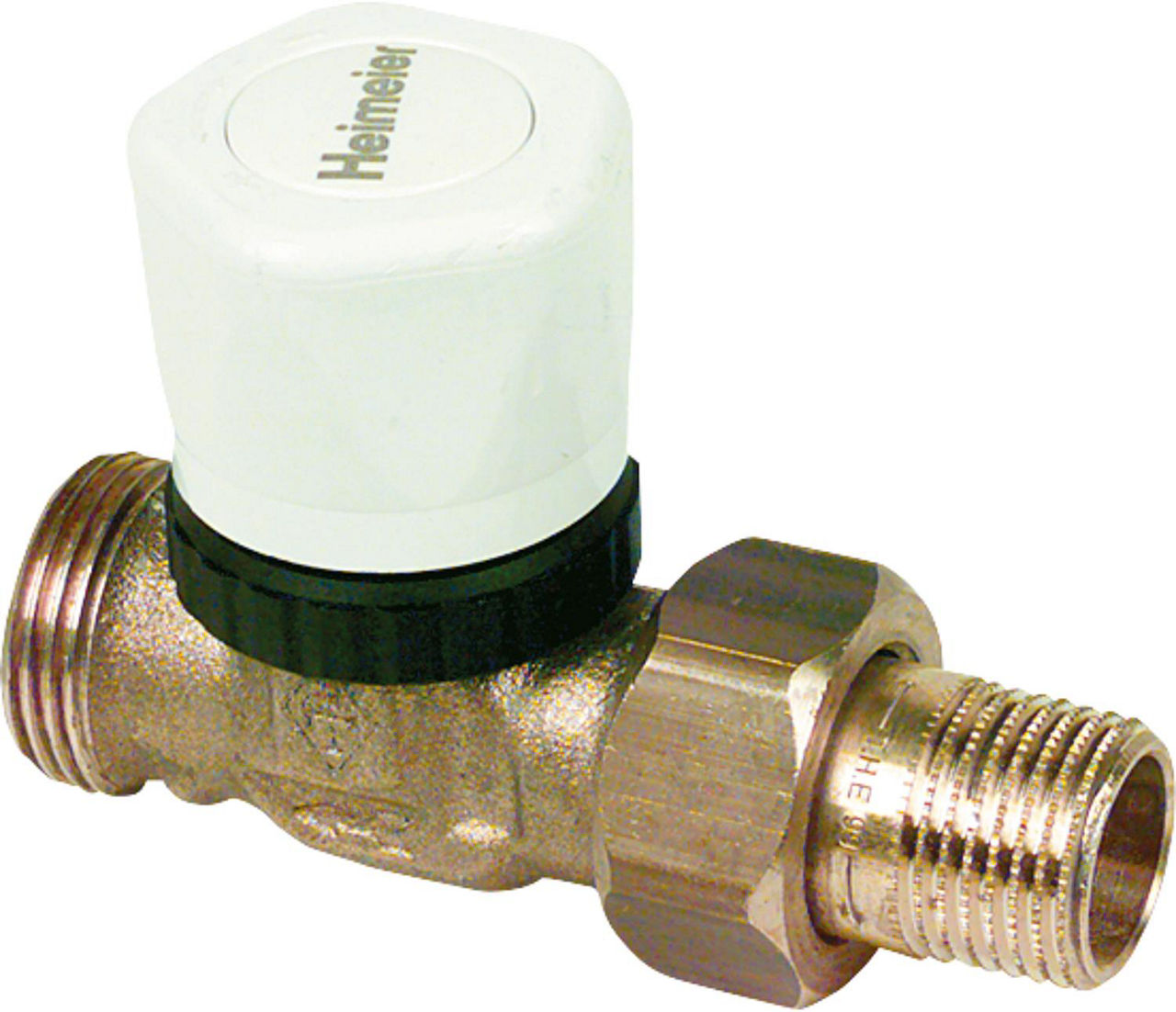 Vorlauf-Regulierventil DN 15 mit Thermostat Oberteil, Anschl. RP 1/2 Verschraubung m. Handregulierkappe Vorlauf-Regulierventil DN 15 mit Thermostat Oberteil, Anschl. RP 1/2 Verschraubung m. Handregulierkappe
