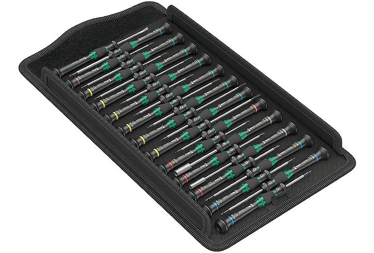 Schraubendreherset WERA, 25-teilig,Elektroniker Serie Micro