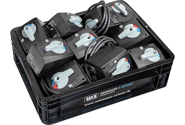 Vorteilspaket Mischer-Stellmotor Easyflow 3-Punkt, 10-teilig, +WS Box gratis!