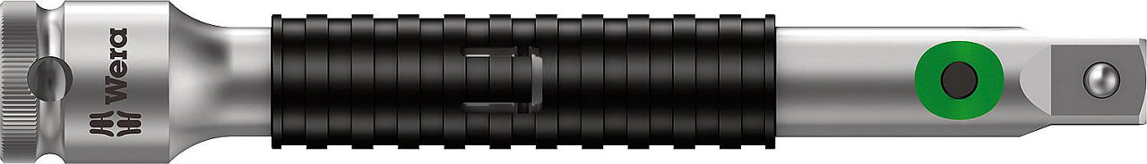 Verlängerung WERA mit Schnelldrehhülse und "Flexible-Lock" 1/2" Länge: 125mm Verlängerung WERA mit Schnelldrehhülse und "Flexible-Lock" 1/2" Länge: 125mm