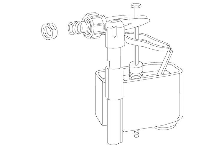 Schwimmerventil 1/2"