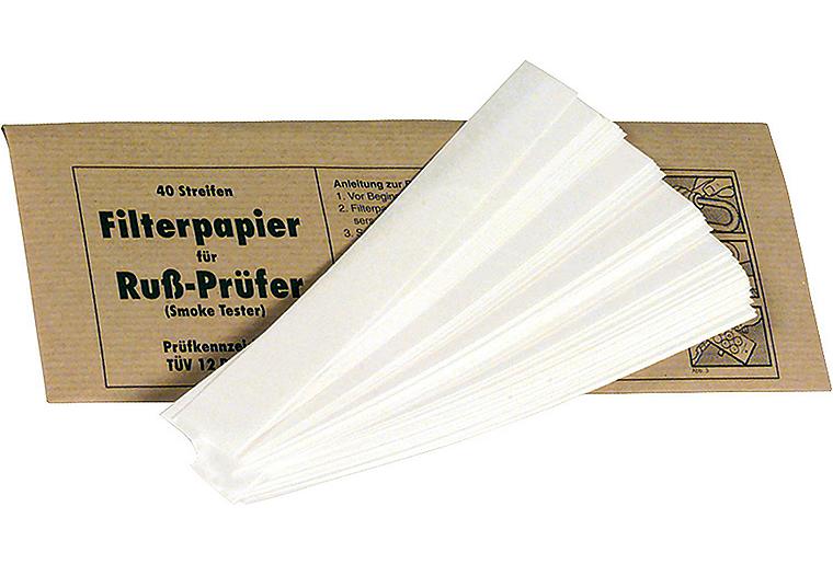 Filterpapier zur Rußzahlbestimmung 1 Umschlag mit 40 Streifen Filterpapier zur Rußzahlbestimmung 1 Umschlag mit 40 Streifen
