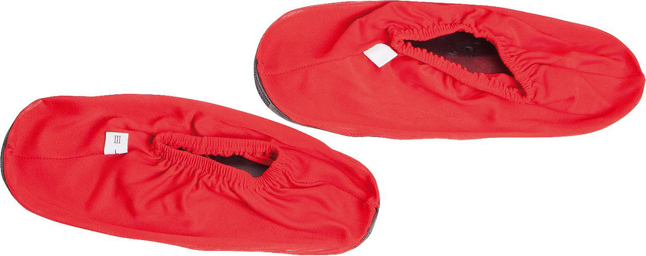 Überziehschuh Profi, rot waschbar, Größe 43-45 1 Paar Überziehschuh Profi, rot waschbar, Größe 43-45 1 Paar