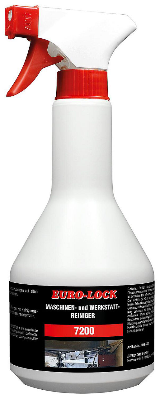 Maschinen- und Werkstattreiniger (Konzentrat) EURO-LOCK LOS 7200, 500ml Handzerstäuber Maschinen- und Werkstattreiniger (Konzentrat) EURO-LOCK LOS 7200, 500ml Handzerstäuber