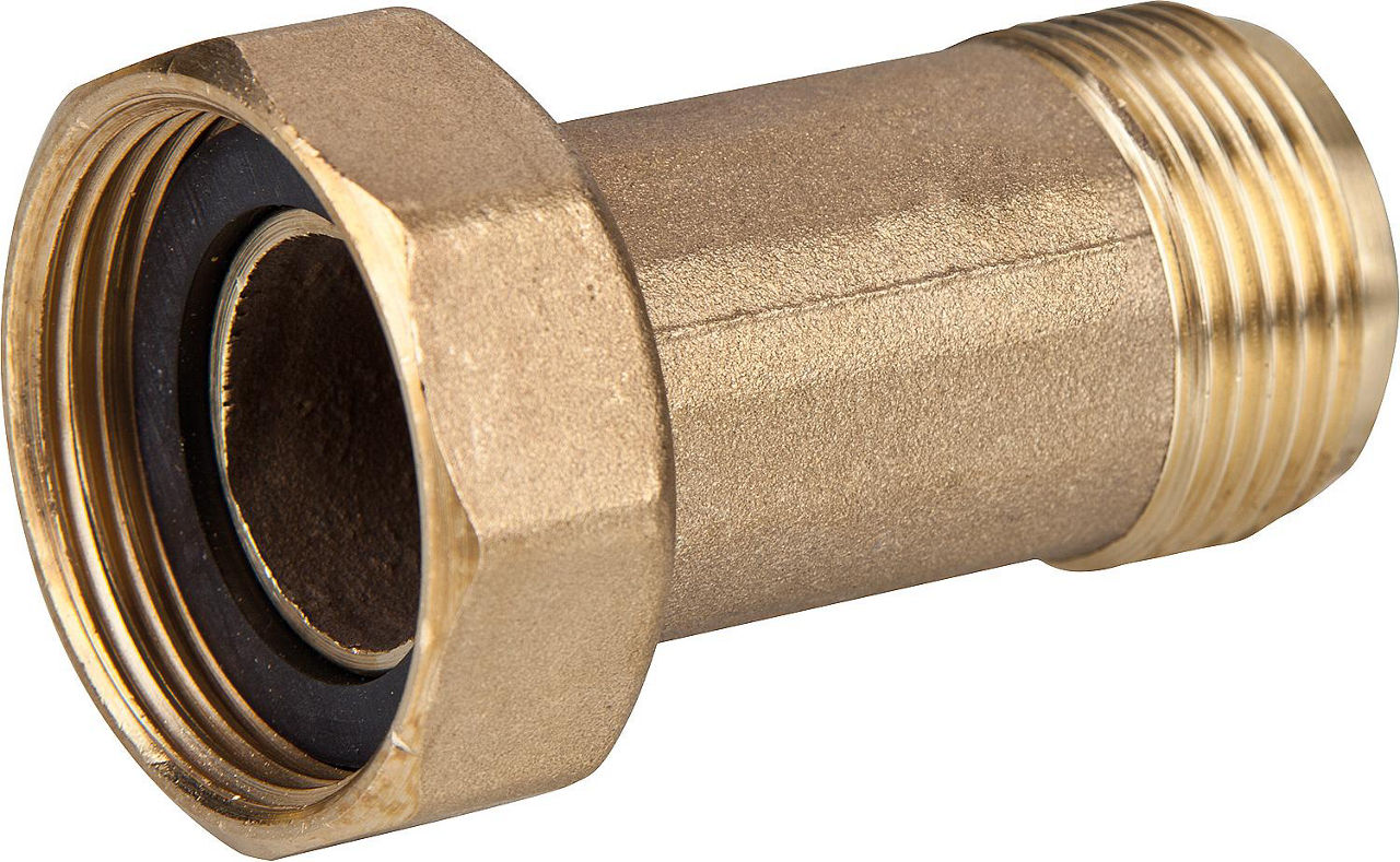 Verbindungsverschraubung 11/4" für Abzweig-T-Ventil Verbindungsverschraubung 11/4" für Abzweig-T-Ventil
