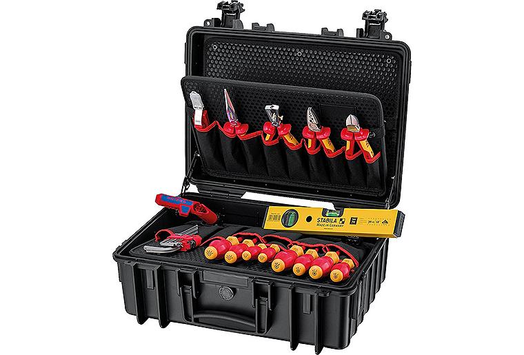 Werkzeugkoffer KNIPEX "Robust23 Start" Elektro 24-teilig
