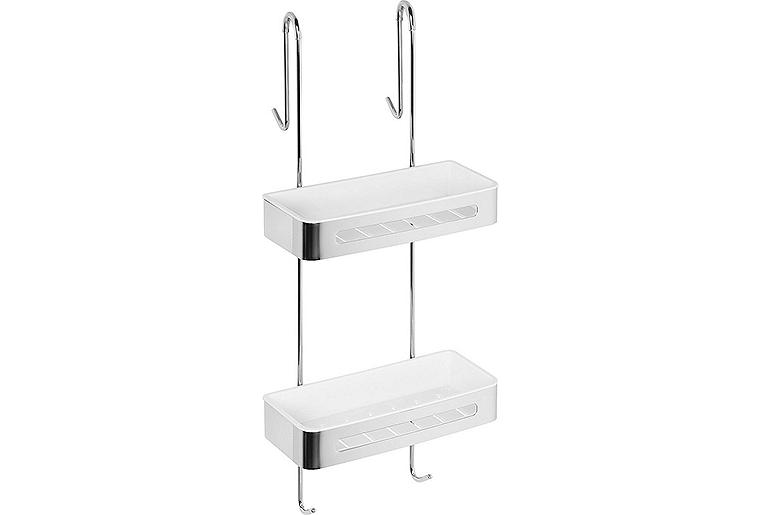 Duscheinhängekorb Erlena 2 Etagen 290x680x207 mm Edelstahl poliert