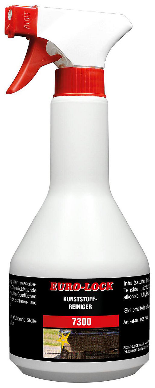 Kunststoffreiniger EURO-LOCK LOS 7300 500ml Flasche Kunststoffreiniger EURO-LOCK LOS 7300 500ml Flasche