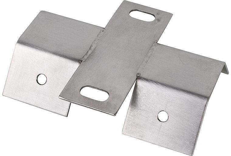 Dachhaken Universal Edelstahl Trapezschellenbefestigung, für PV, Röhren- und Flachkollektoren