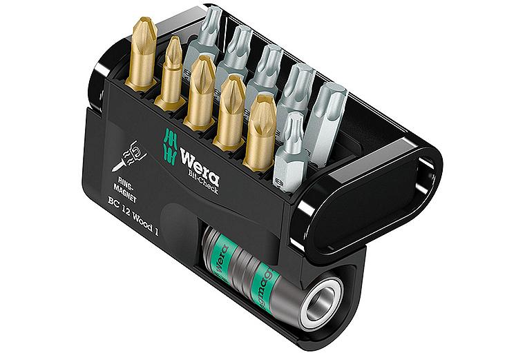 Bitset WERA Bit-Check Wood 1 12-teilig mit Universalhalter Bitset WERA Bit-Check Wood 1 12-teilig mit Universalhalter