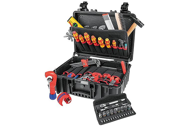 Werkzeugkoffer KNIPEX SHK-Exklusiv, 61-teilig