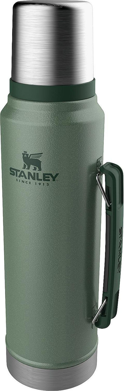 Isolierflasche Stanley Classic 1.0l, grün Isolierflasche Stanley Classic 1.0l, grün