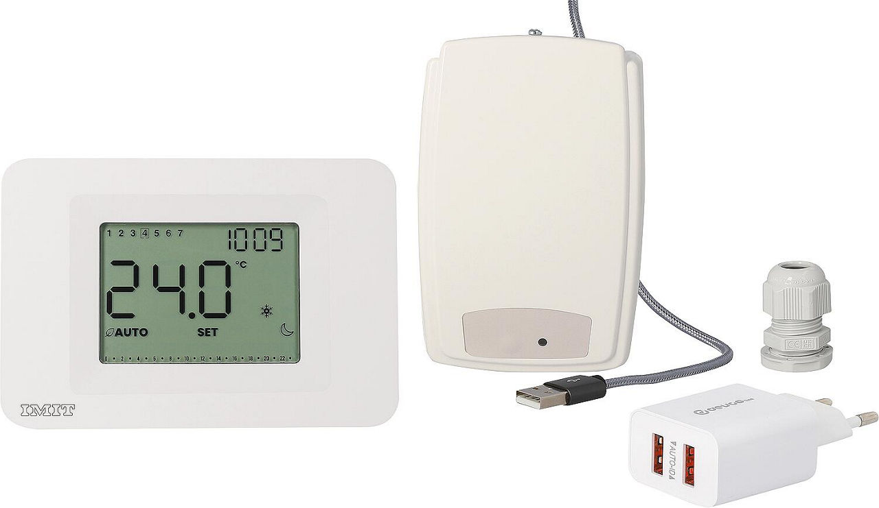 Funk-Uhrenraumthermostat Orion Week RF