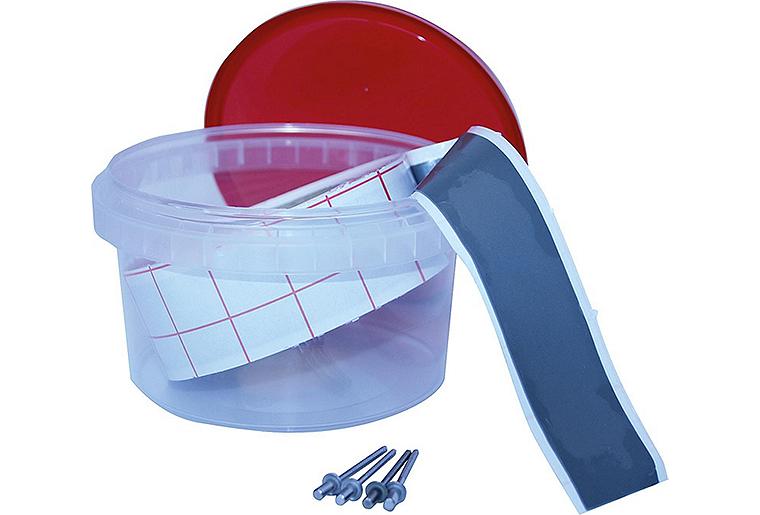 Dachrinnennaht- Einlage MASC® für das lötfreie Verbinden von Dachrinnen Dachrinnennaht- Einlage MASC® für das lötfreie Verbinden von Dachrinnen