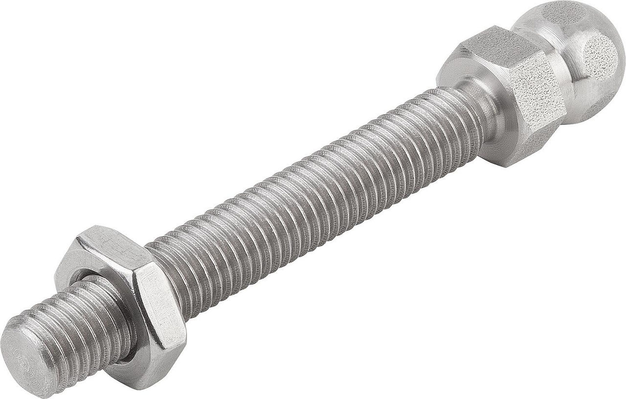 Gewindespindel Kipp M 16 x 66 aus Nirosta