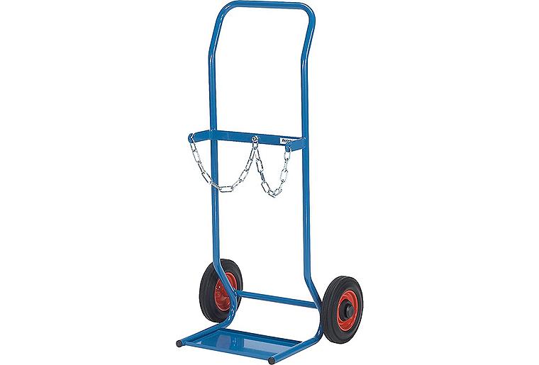 Stahlflaschenkarre 51005 fetra® für zwei Stahlflaschen a 10Kg Stahlflaschenkarre 51005 fetra® für zwei Stahlflaschen a 10Kg