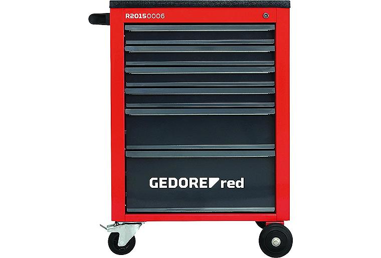 Werkstattwagen GEDORE red mit 6 Schubladen und Kunststoff- arbeitsplatte Werkstattwagen GEDORE red mit 6 Schubladen und Kunststoff- arbeitsplatte