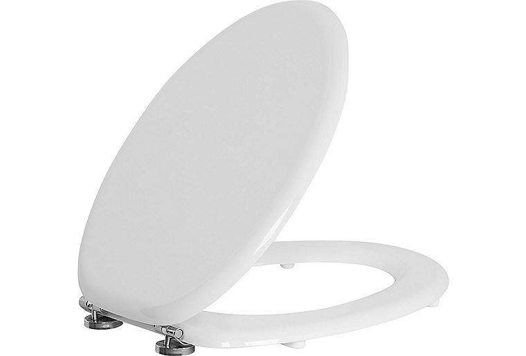 WC-Sitz Elida MDF Beschichtet weiß, BxHxT:370x55x440mm WC-Sitz Elida MDF Beschichtet weiß, BxHxT:370x55x440mm