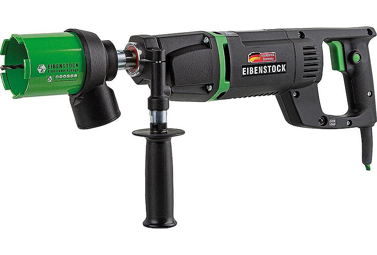 Diamant-Trocken-Kernbohrmaschine EIBENSTOCK EHD 1500, 1500 W inkl. Transportkoffer und Ø82mm Dosensenker Diamant-Trocken-Kernbohrmaschine EIBENSTOCK EHD 1500, 1500 W inkl. Transportkoffer und Ø82mm Dosensenker