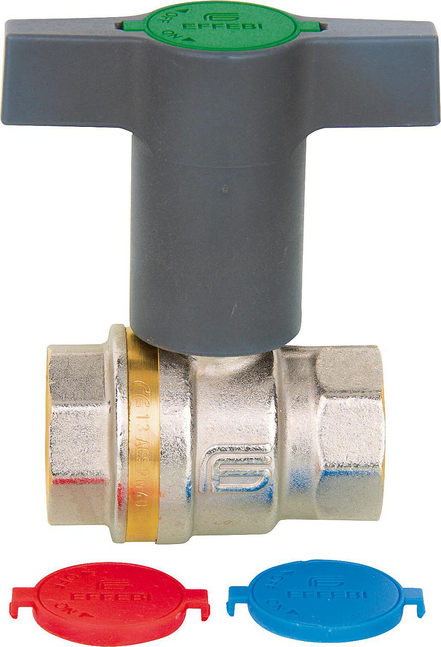 Trinkwasserkugelhahn Aster 1/2" Messing,mit verlängertem T-Griff Kunststoff, DVGW Trinkwasserkugelhahn Aster 1/2" Messing,mit verlängertem T-Griff Kunststoff, DVGW