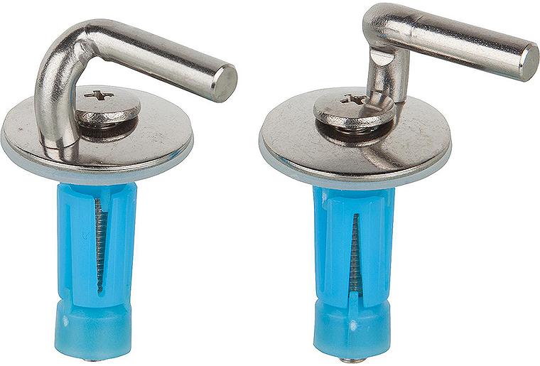 WC-Scharnier Haro D4002H Edelstahl, BVO-Spreitzdübel, 2-Punkt-Verstellung WC-Scharnier Haro D4002H Edelstahl, BVO-Spreitzdübel, 2-Punkt-Verstellung