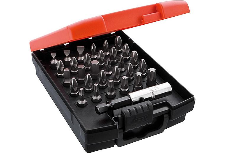 Bit-Kassette Wiha 31-teilig Robuste Kunststoffbox Universalhalter, magnetisch Bit-Kassette Wiha 31-teilig Robuste Kunststoffbox Universalhalter, magnetisch