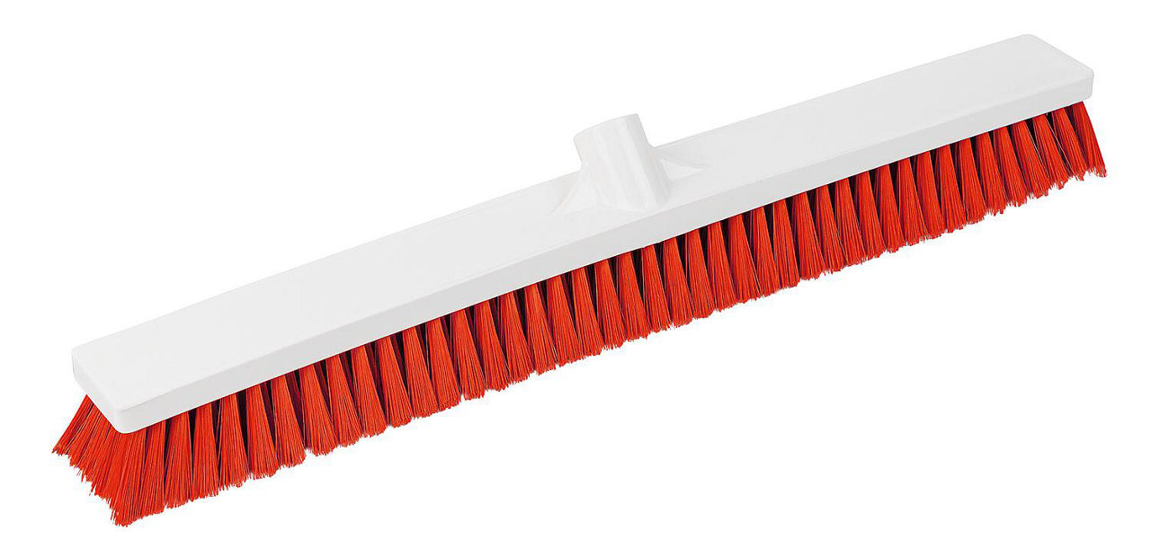 Hygiene-Besen, 60 cm, PBT, 0.25, rot Hygiene-Besen, 60 cm, PBT, 0.25, rot