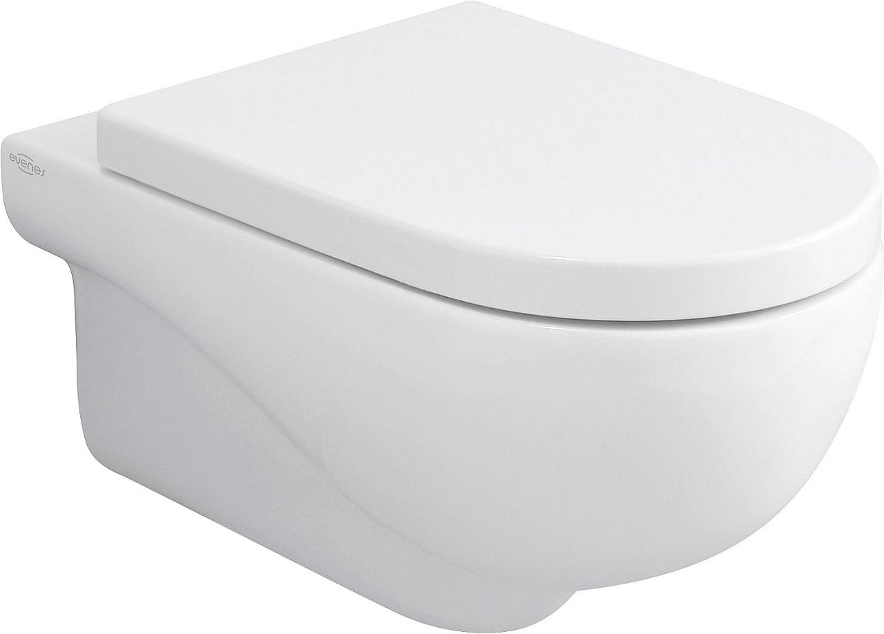 Wand-Tiefspül-WC NUVOLA BxHxT: 350x355x550 mm Keramik weiß Wand-Tiefspül-WC NUVOLA BxHxT: 350x355x550 mm Keramik weiß