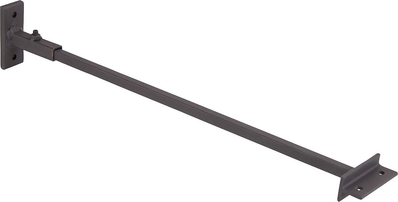 lackierter Wandhalter, schwarz