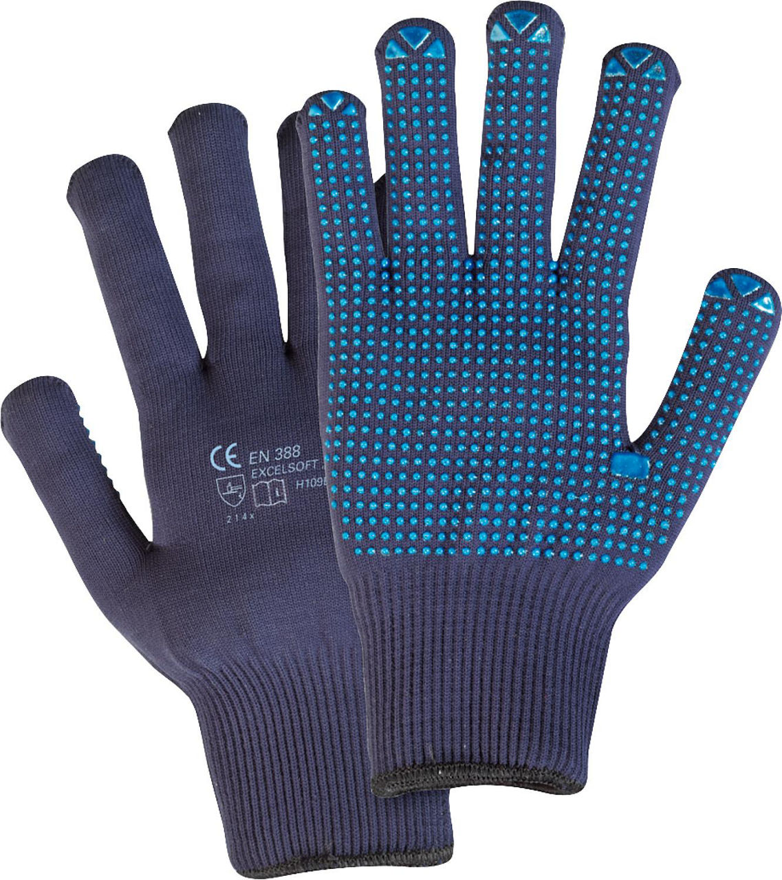 Schutzhandschuh Strick blau Gr.XL 1 Paar Schutzhandschuh Strick blau Gr.XL 1 Paar