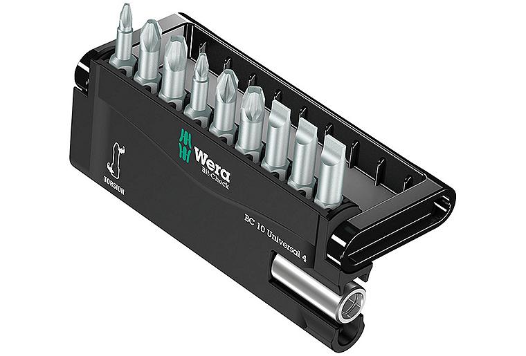 Bitset WERA Bit-Check Universal 4 10-teilig mit Universalhalter Bitset WERA Bit-Check Universal 4 10-teilig mit Universalhalter