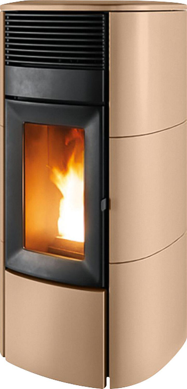 Pelletofen MCZ Club Air 10 R, Grundgerät mit Verkleidung Sand Ceramic, 10,0 KW