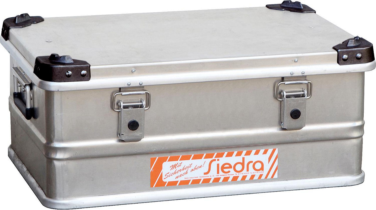 Transportkiste Aluminium 600x400x255mm, Inhalt ca.39Liter Transportkiste Aluminium 600x400x255mm, Inhalt ca.39Liter