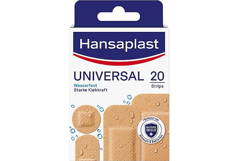 Universalpflaster Hansaplast UNIVERSAL Strips 20 Stück 4 Größen Universalpflaster Hansaplast UNIVERSAL Strips 20 Stück 4 Größen