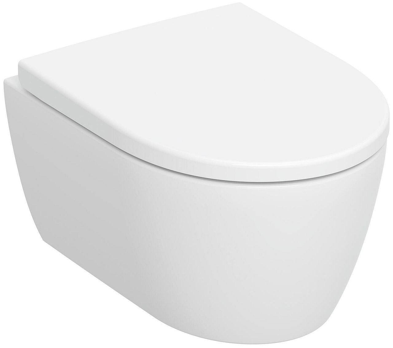 Wand-Tiefspül-WC Geberit ICon verkürzt,spülrandlos, BxHxT 360x378x490mm, weiß Wand-Tiefspül-WC Geberit ICon verkürzt,spülrandlos, BxHxT 360x378x490mm, weiß