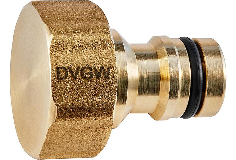 Geka plus Verschlussstecker "Trinkwasser" MS, DVGW