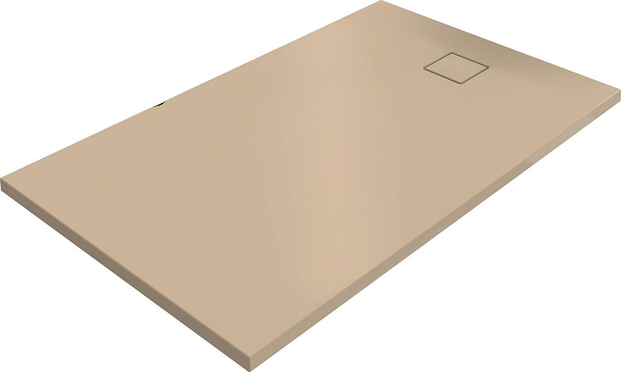 Duschwanne Hüppe EasyFlat Mineralguss 1800x52x800 mm Ablauf:kurze Seite, beige matt Duschwanne Hüppe EasyFlat Mineralguss 1800x52x800 mm Ablauf:kurze Seite, beige matt