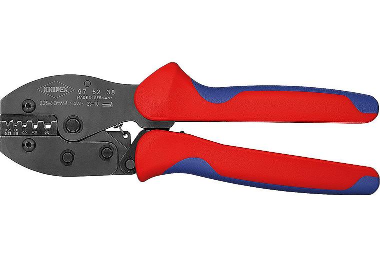 Crimpzange PreciForce verwendbar für Aderendhülsen Länge 220mm 0,25-6,0mm² Crimpzange PreciForce verwendbar für Aderendhülsen Länge 220mm 0,25-6,0mm²