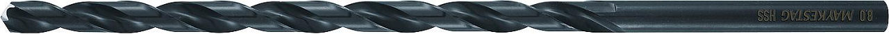 Spiralbohrer HSS ALPEN Überlang, DIN 1869 R2 RN 6 x 260 mm Spiralbohrer HSS ALPEN Überlang, DIN 1869 R2 RN 6 x 260 mm