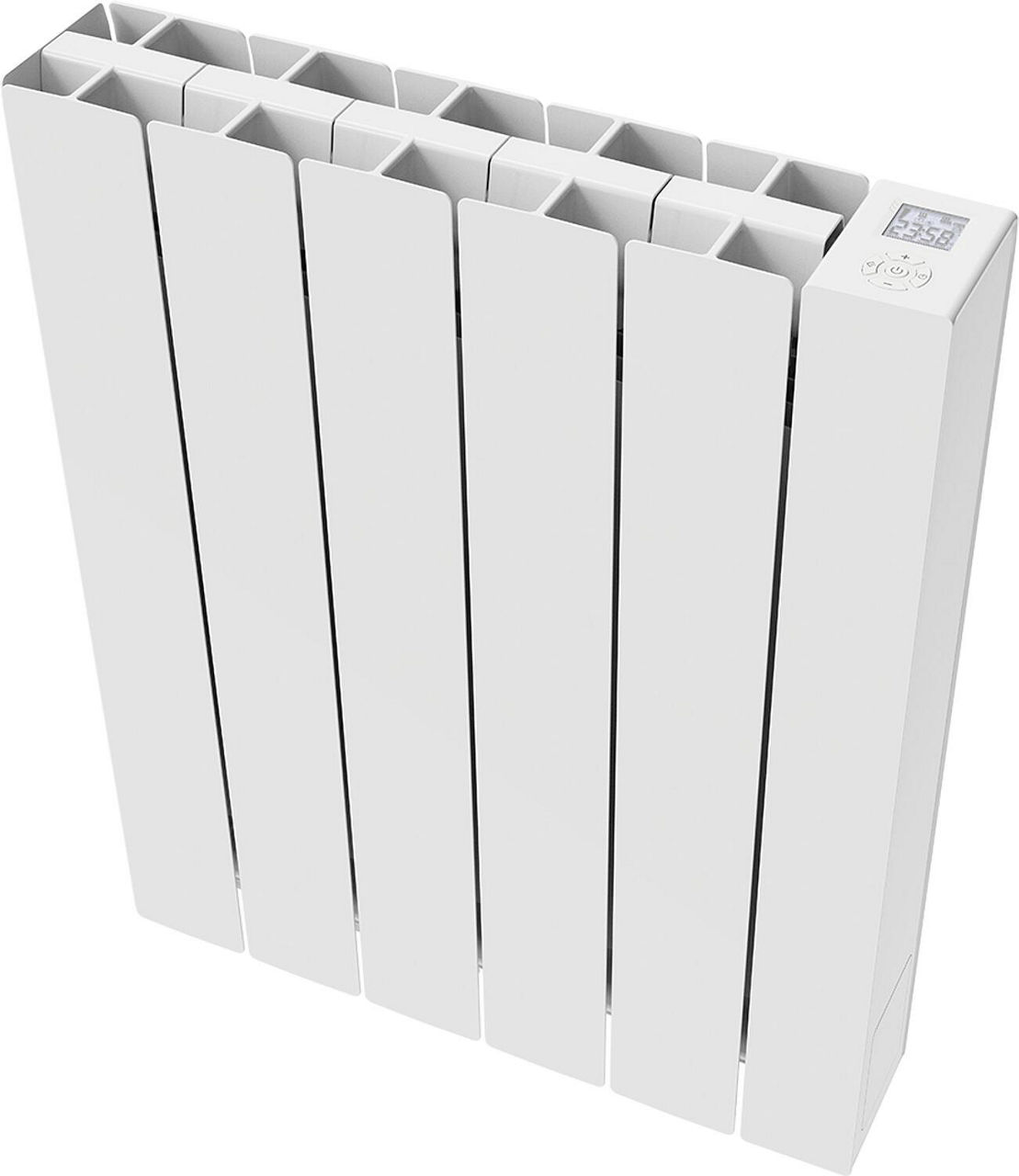 Aluminium-Heizkörper Elektrisch E-Blitz Core 1000Watt, RAL 9010 Aluminium-Heizkörper Elektrisch E-Blitz Core 1000Watt, RAL 9010
