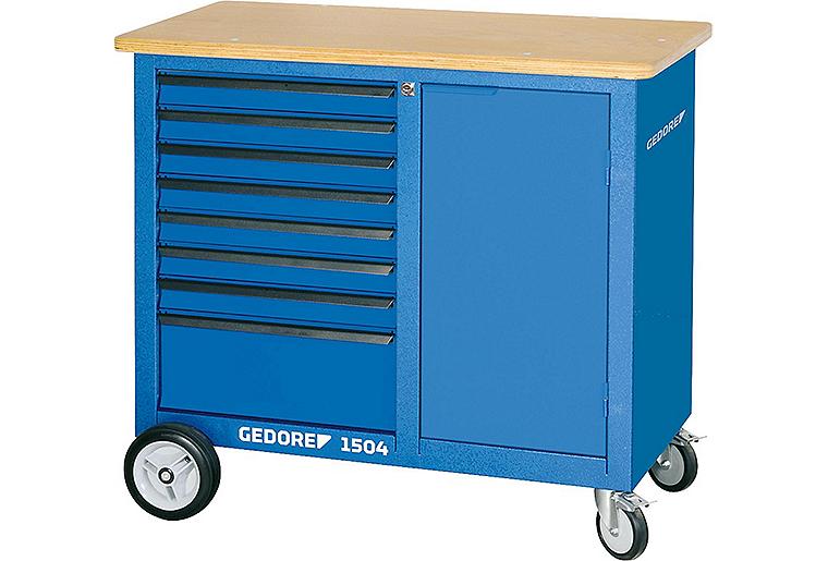 Rollwerkbank GEDORE mit 8 Schubladen Rollwerkbank GEDORE mit 8 Schubladen