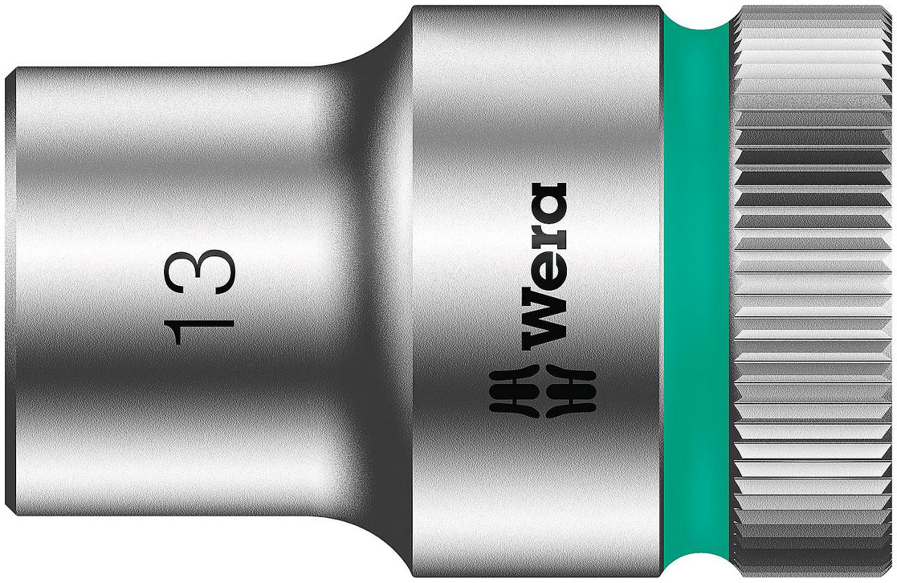 Außensechskant-Steckschlüsseleinsatz Wera 8790 HMC mit 1/2"-Antrieb, metrisch, kurz, SW 13,0 x 37 mm Außensechskant-Steckschlüsseleinsatz Wera 8790 HMC mit 1/2"-Antrieb, metrisch, kurz, SW 13,0 x 37 mm