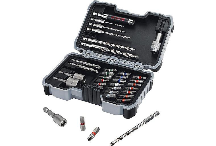 Holzbohrer- und Bit-Set Bosch 35 teilig Holzbohrer- und Bit-Set Bosch 35 teilig