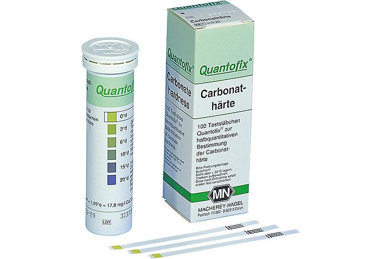 Quantofix Teststäbchen Carbonathärte 0.3.6.10.15.20 °d