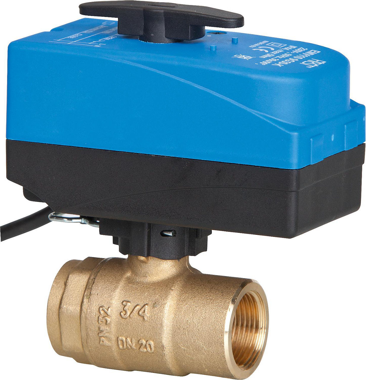 2/2Wege Elektro-Kugelventil 3/4" Typ EMV 110 220/9G30-K IG x IG DVGW 2/2Wege Elektro-Kugelventil 3/4" Typ EMV 110 220/9G30-K IG x IG DVGW