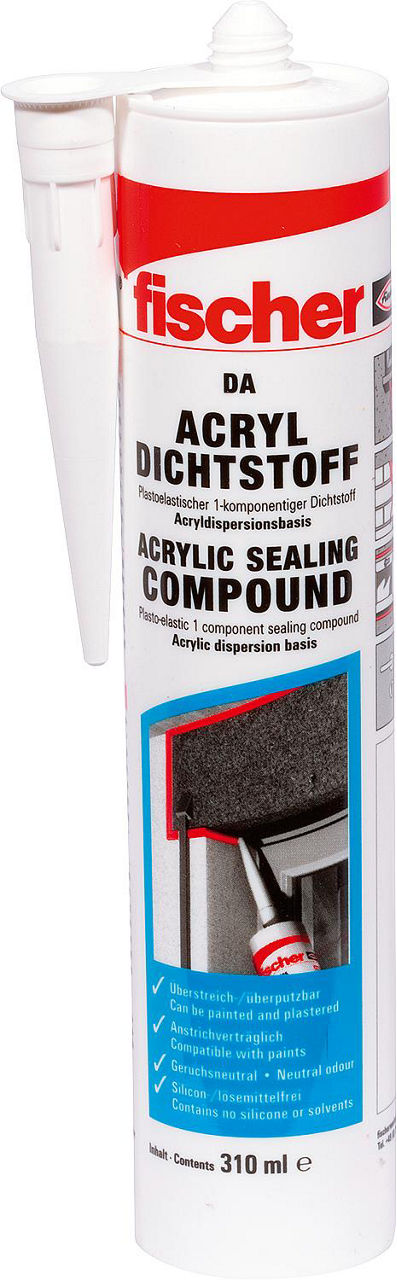 Acryldichtstoff DA W Weiß Acryldichtstoff DA W Weiß