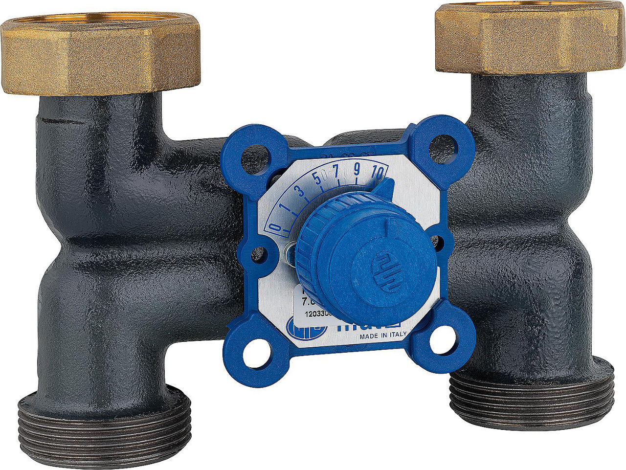 Vierwegemischer Grauguß VMX-H 125, G 1 1/2 '' 2 x Flansch KVS 6,3 Vierwegemischer Grauguß VMX-H 125, G 1 1/2 '' 2 x Flansch KVS 6,3