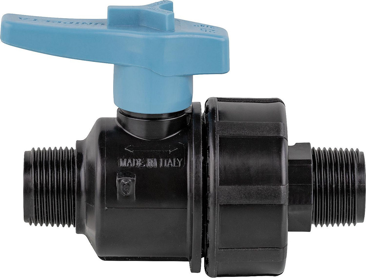 Kugelhahn mit AG/AG DN15 (1/2")