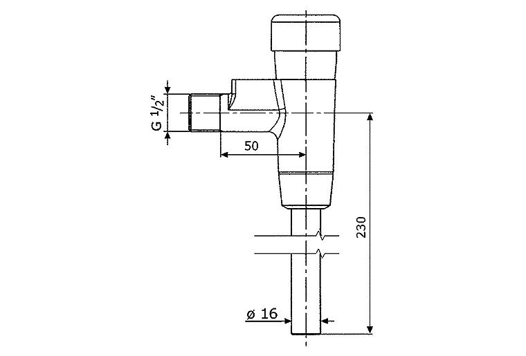 Ablauf Benkiser komplett für Modell 666-67 mit Spülrohr 180mm lang,Dichtung+kon.ÜWM.