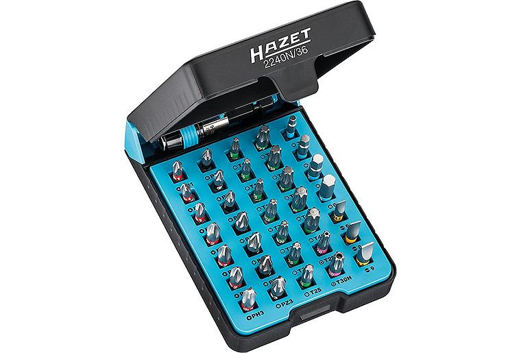 Bit-Set HAZET 1/4" 36-teilig mit Bithalter
